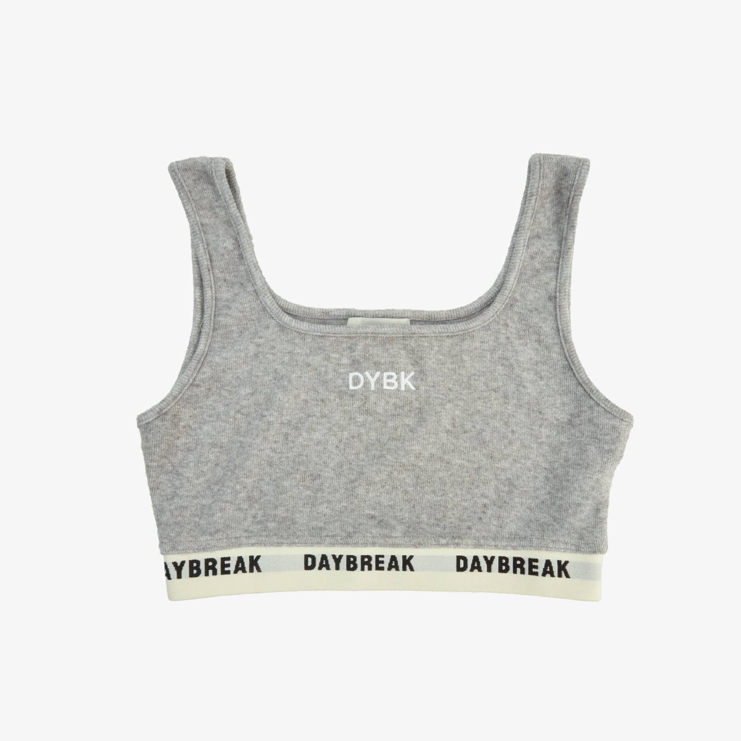 Daybreak Mini Knit Top Grey
