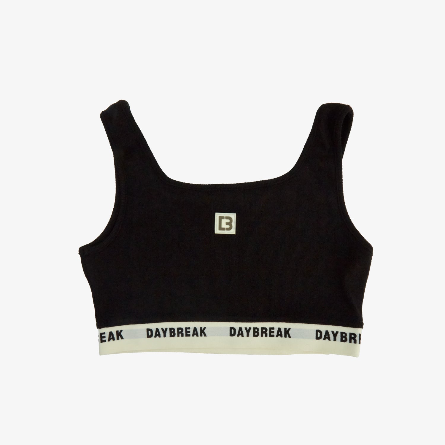 Daybreak Mini Knit Top Black