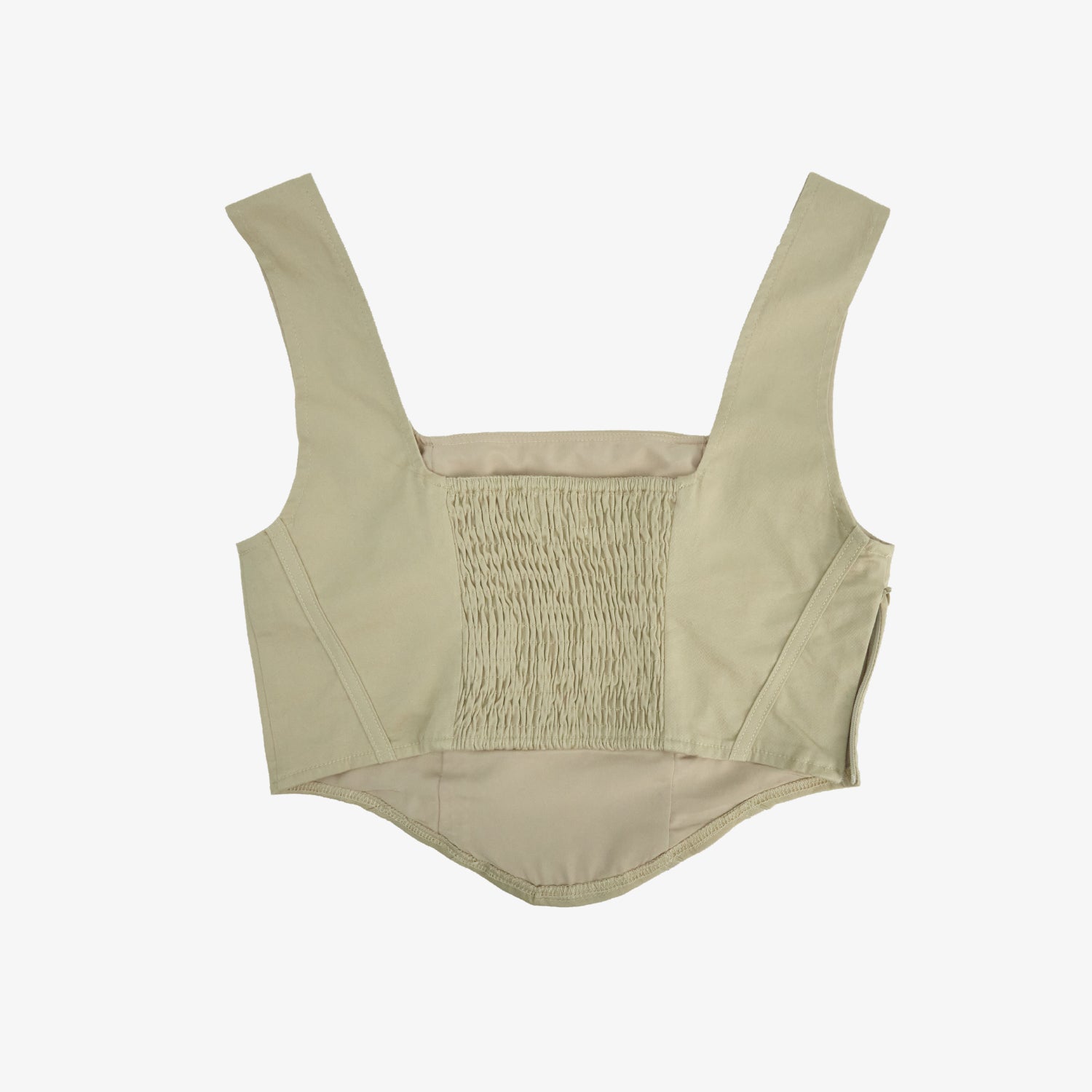 Daybreak Corset Blouse Brown