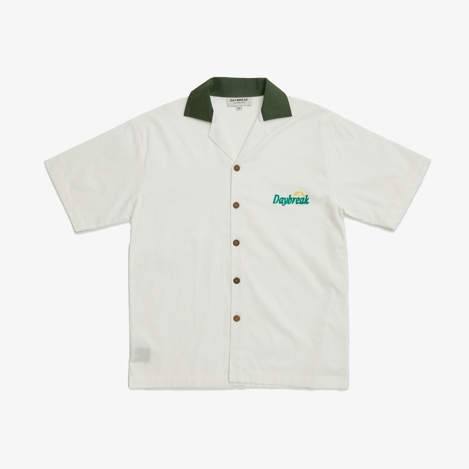 DAYBREAK Essential Shirt Daybreak White Green