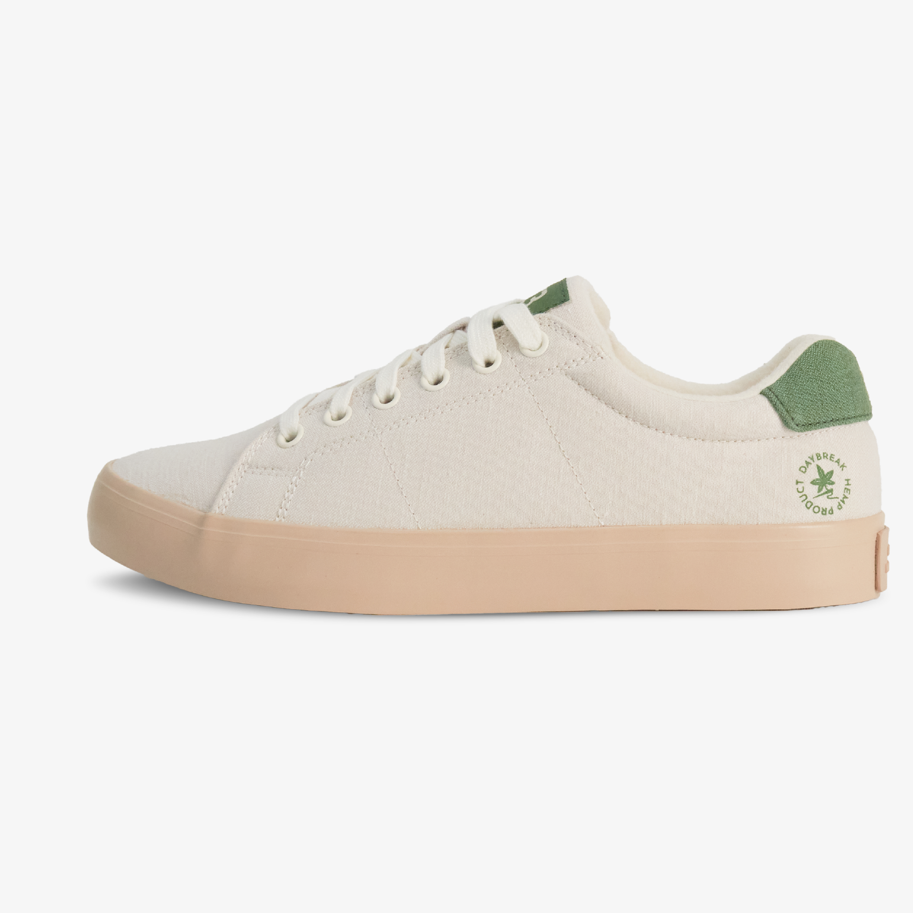 DAYBREAK Canas Hemp Sneaker Retro สีเขียว