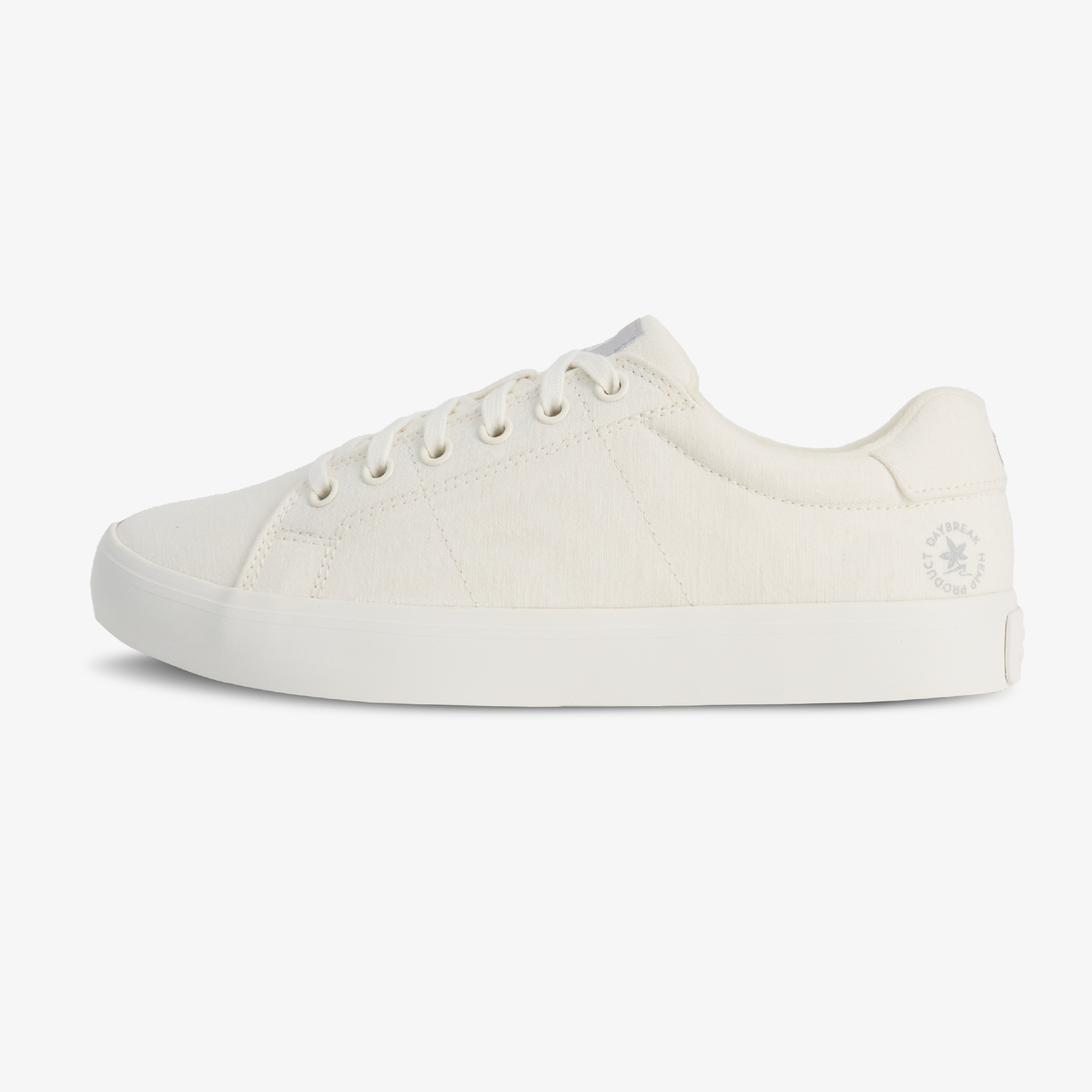 DAYBREAK Canas Hemp Sneaker สีขาวธรรมชาติ