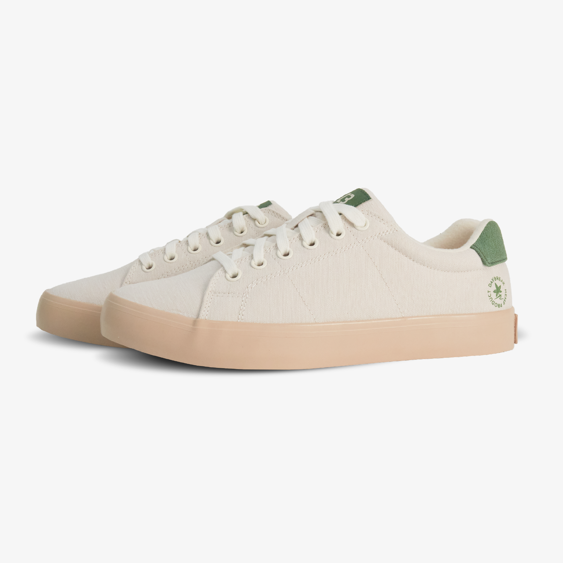 DAYBREAK Canas Hemp Sneaker Retro Green