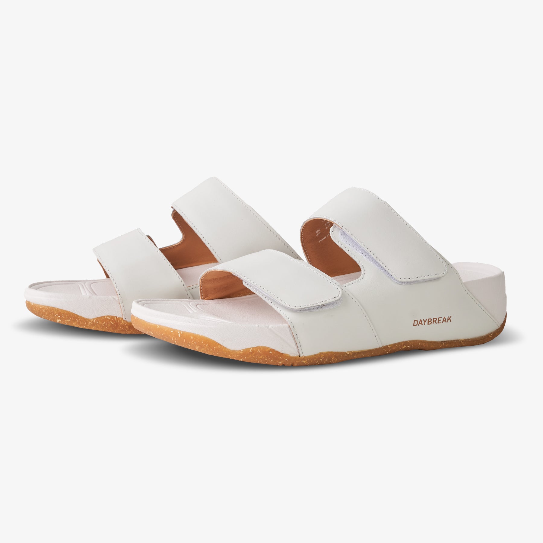 DAYBREAK Softwood Slide Sandal White