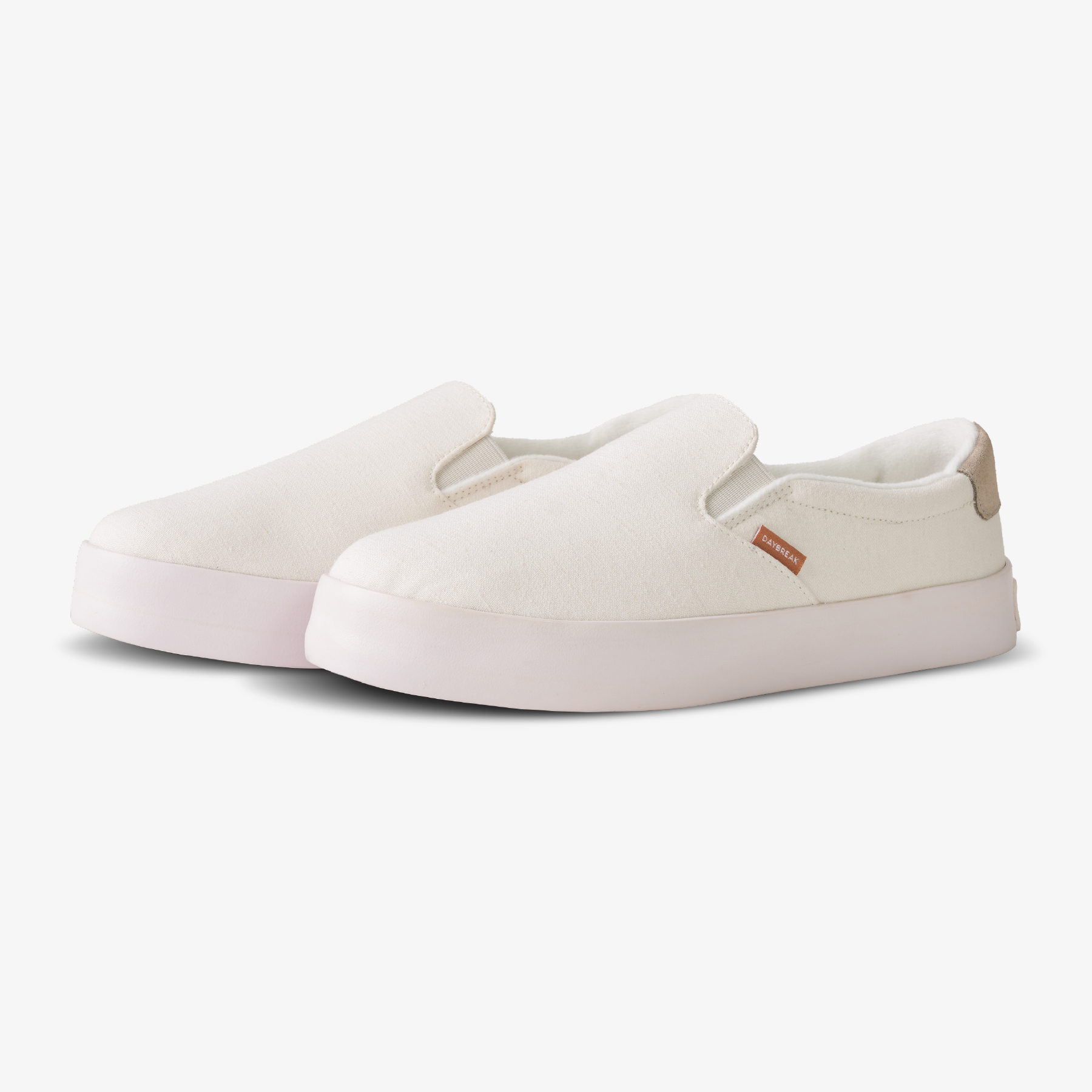 DAYBREAK Viride Slip On Natural White