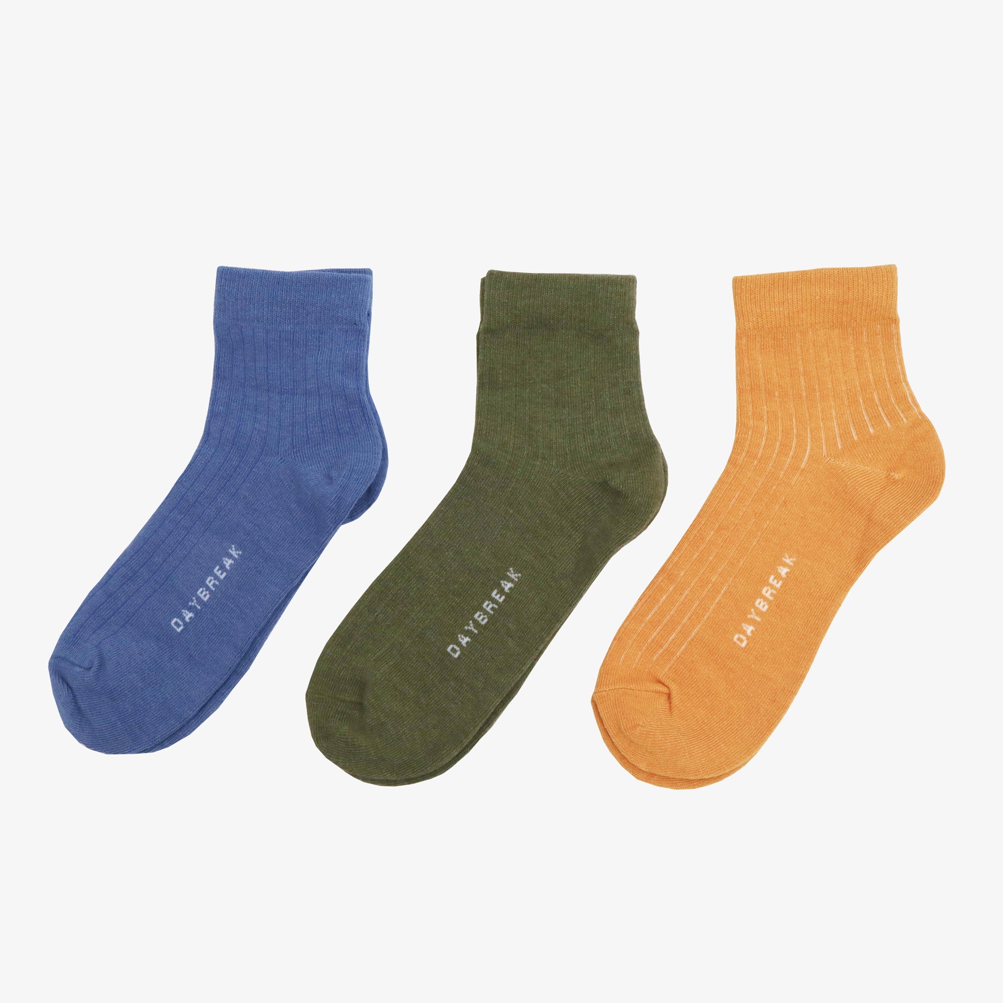DAYBREAK Hemp Sock Normal Low Cut 3 pairs package