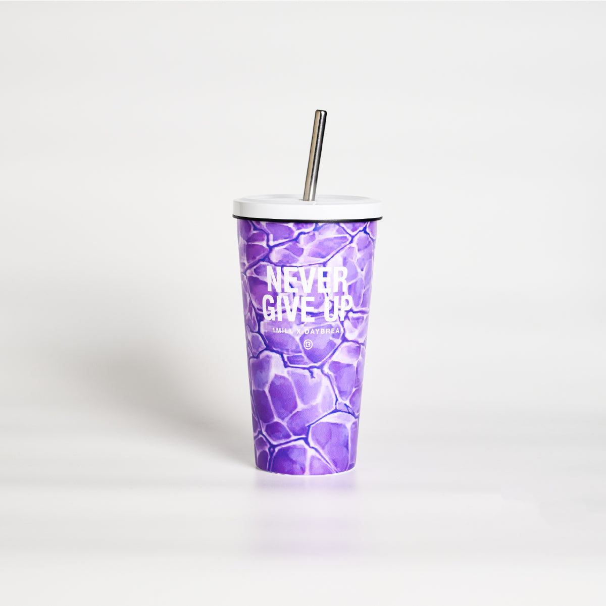 NEVER GIVE UP Premium Exclusive Tumbler 480 ml.