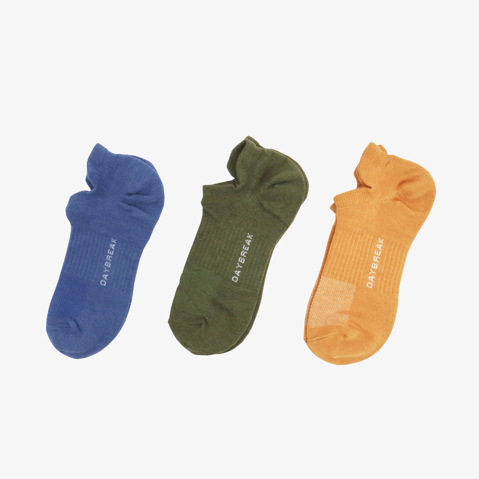 DAYBREAK Hemp Sock Extra Low Cut 3 pairs package
